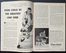 Load image into Gallery viewer, 1963-64 Toronto Maple Leafs Season Home Opener Maple Leaf Gardens Program NHL
