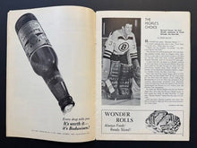 Load image into Gallery viewer, 1965 Boston Gardens Toronto Maple Leafs Boston Bruins NHL Hockey Program Hockey
