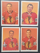 Load image into Gallery viewer, 1964/1965 Chex Cereal Series 2 Photos x10 Chicago Blackhawks Team Set Bobby Hull
