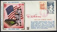 Don Larsen Autographed Signed Postal Cachet New York Yankees MLB Baseball
