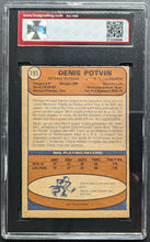 Load image into Gallery viewer, 1974-75 O-Pee-Chee #195 Denis Potvin Rookie Card NHL Slabbed + Graded 3 VG KSA
