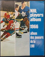 1966 NHL Players Album + Coca Cola Card Set Hockey VTG Gordie Howe Tim Horton