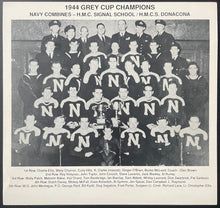 Load image into Gallery viewer, 1944 St.Hyacinthe-Donnacona Navy Hamilton Flying Wildcats Grey Cup Champions
