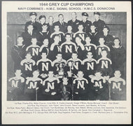 1944 St.Hyacinthe-Donnacona Navy Hamilton Flying Wildcats Grey Cup Champions