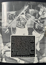Load image into Gallery viewer, 1973 Brochure Promoting Professional Lacrosse Hockey Hall Of Famers Endorse Vtg
