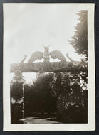 Lot of 3 1947 Type 1 Photos Of Thunderbird Park In Victoria British Columbia Vtg