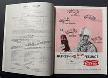 Load image into Gallery viewer, 1961 Indy 500 50th Anniversary Vintage Racing Program A.J. Foyt Bignotti-Bowes
