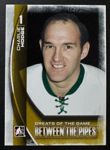 Load image into Gallery viewer, Signed Charlie Hodge Autographed Sheet + Oakland Seals Hockey Card Vintage NHL
