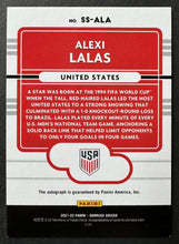 Load image into Gallery viewer, 2021-2022 Signed Alexi Lalas Donruss Panini Autographed Soccer Card USA
