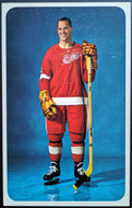 Circa 1960's Gordie Howe Promo Postcard Detroit Red Wings NHL Hockey Vintage
