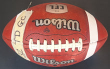 Load image into Gallery viewer, 2017 CFL Grey Cup Game Used Touchdown Football TD James Wilder Toronto Argos FSU
