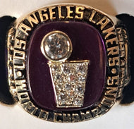 1984-85 Los Angeles Lakers Championship Ring Sample Magic Johnson NBA Basketball