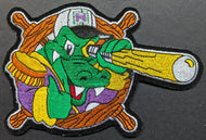 Circa 1995-2005 Norwich Navigators Tator The Gator Baseball Team Logo Patch
