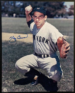 Yogi Berra Autographed New York Yankees Photo Signed MLB HOF COA Baseball