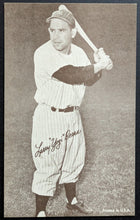 Load image into Gallery viewer, 1947 Yogi Berra Exhibit Card Postcard New York Yankees MLB HOF Vintage Baseball
