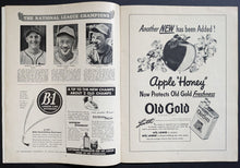 Load image into Gallery viewer, 1943 World Series Program St. Louis Cardinal New York Yankees Games 3 + 4+ 5 MLB
