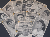 Late 1940’s Brooklyn Dodgers Team Issued Players Photo Pictures x11 Vintage MLB