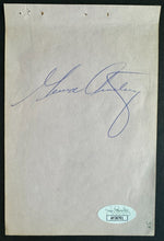 Load image into Gallery viewer, Signed George Armstrong Hall Of Famer Autographed Page From Autograph Book JSA
