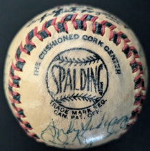 Load image into Gallery viewer, 1952 Toronto Maple Leaf Team Signed Official International League Baseball MiLB
