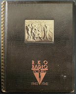 RKO Radio Pictures 1940-1941 Hardcover Book Disney Orson Wells Citizen Kane VTG