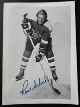 Load image into Gallery viewer, Circa 1970 Signed Ron Shock Autographed Pittsburgh Penguins Team Issued Photo
