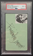 Mikhail Baryshnikov Slabbed Autographed Signed Index Card PSA Graded Mint 9 LOA