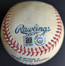 Load image into Gallery viewer, 2020 New York Yankees Baltimore Orioles Game Used Baseball MLB Holo

