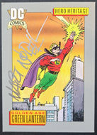 Mart Nodell Autographed Golden Age Green Lantern Trading Card Signed DC Comics