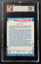 Load image into Gallery viewer, 1989-90 Fleer #3 Michael Jordan Chicago Bulls NBA Basketball Card Vintage
