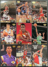 Load image into Gallery viewer, 1992 Topps Stadium Members NBA Cards Complete Set Jordan Beam Team KSA 9 Shaq RC
