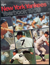 Load image into Gallery viewer, 1969 New York Yankees Vintage Yearbook + Team Poster Baseball MLB
