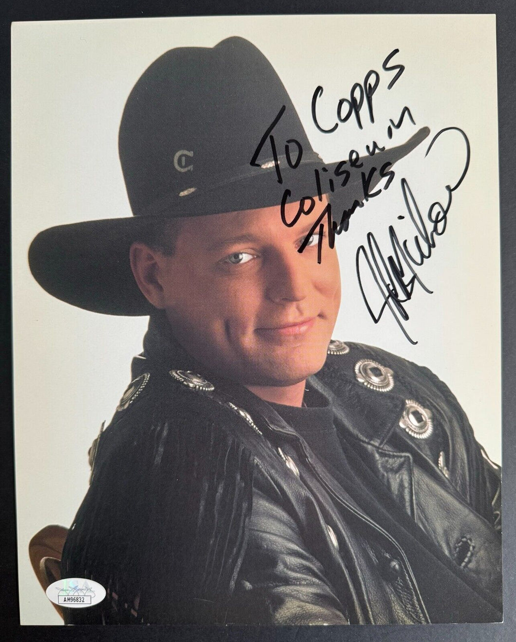 John Michael Montgomery Signed Autographed Inscribed Photo JSA COA Country Music