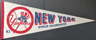 1970s Era New York Yankees World Champions Full Size Pennant MLB Banner