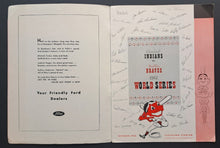 Load image into Gallery viewer, 1948 Cleveland Indians World Series Program Boston Braves MLB Baseball Vintage
