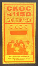 Load image into Gallery viewer, Teenage Head Canadian Punk Band On Cover Of CKOC Rock Music Chart 1980
