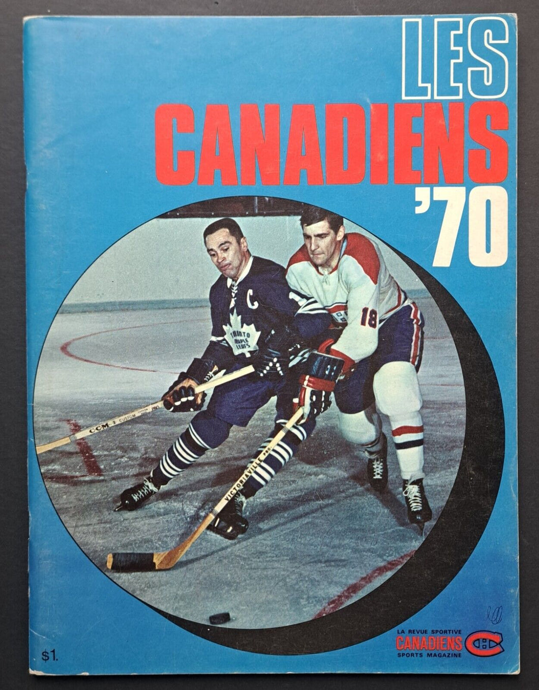 1969 - 1970 Montreal Canadiens Yearbook National Hockey League NHL Photos