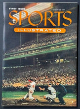Load image into Gallery viewer, 1954 Original First Issue Sports Illustrated Vintage Magazine COA Topps Insert

