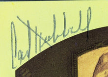 Load image into Gallery viewer, 1947 Carl Hubbell Baseball Hall Of Fame Plaque Signed Postcard JSA Certified
