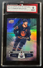 Load image into Gallery viewer, 2021-22 Upper Deck Tim Hortons #97 Connor McDavid Hockey Card KSA 9 MINT
