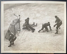 Load image into Gallery viewer, 1940 Gordie Howe Tiny Thompson Mud Bruneteau Type 1 Photo Red Wings NHL Hockey
