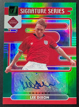 Load image into Gallery viewer, Road To Qatar No. SS-LD Panini Donruss Lee Dixon Signed England Soccer Card
