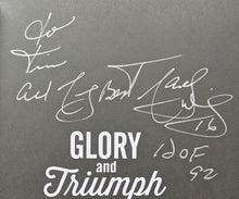 Load image into Gallery viewer, Glory and Triumph Hardcover Book Marcel Dionne Autographed Signed NHL Hockey HOF
