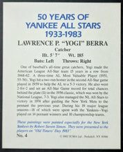 Load image into Gallery viewer, 1983 TCMA New York Yankees All-Star Set Of 50 Cards Hall Of Famers Ruth Mantle

