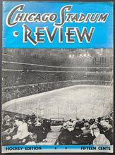 Load image into Gallery viewer, 1938 Chicago Stadium Review NHL Stanley Cup Playoff Vintage Hockey Program
