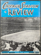 1938 Chicago Stadium Review NHL Stanley Cup Playoff Vintage Hockey Program