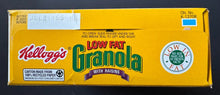Load image into Gallery viewer, 1996 Kathy Mattea Signed Kellogg’s Low Fat Granola Empty Cereal Box Vintage
