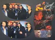 Three Days Grace Band Signed Autographed Photo Cut Canadian Rock Music