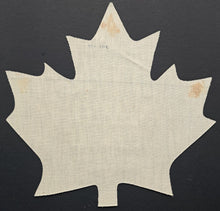 Load image into Gallery viewer, Circa 1968 Vintage Toronto Maple Leaf logo patch NHL Vintage Hockey Original Six

