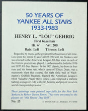 Load image into Gallery viewer, 1983 TCMA New York Yankees All-Star Set Of 50 Cards Hall Of Famers Ruth Mantle
