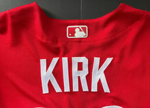 Load image into Gallery viewer, 2021 Alejandro Kirk Toronto Blue Jays Team Issued Worn Red Jersey MLB Nike Holo
